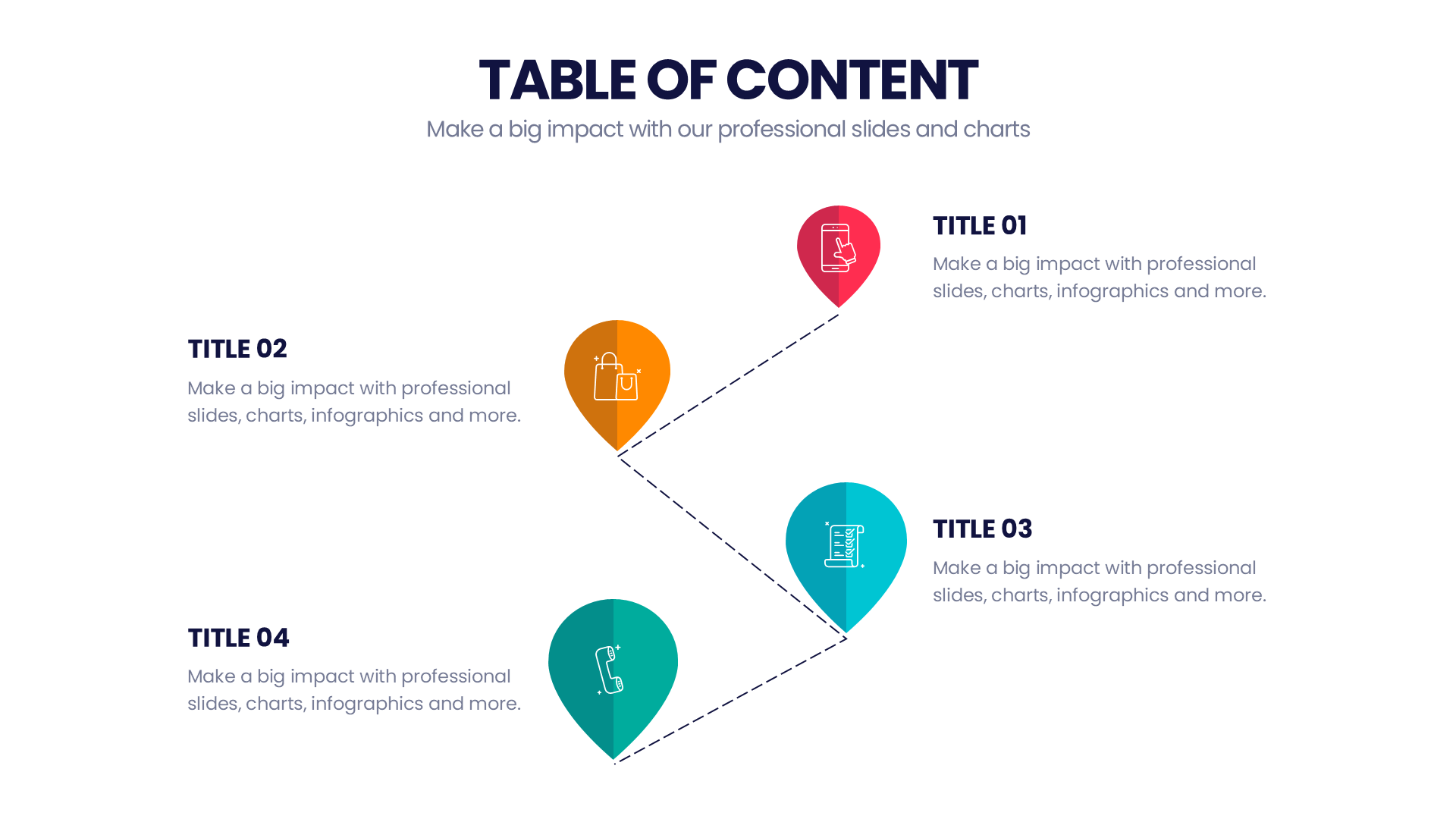 Table Of Content slide 3